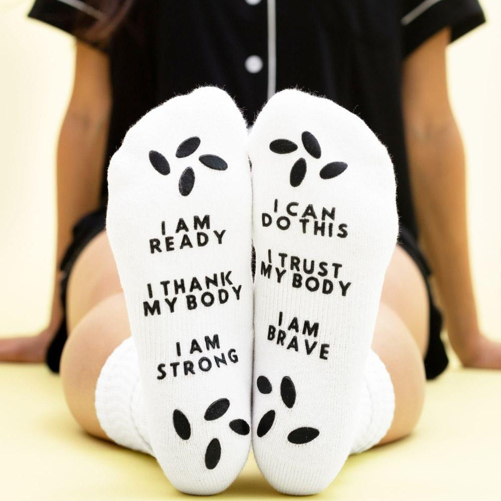 Birthing Affirmation Hospital Socks