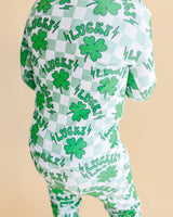Bamboo Two Piece Set | Lucky Shamrock - HoneyBug 