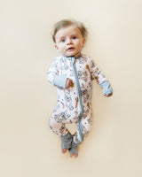 Bamboo Zip Romper | Rad Bunny - HoneyBug 
