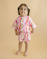 Shorts Set | Groovy Daisy - HoneyBug 