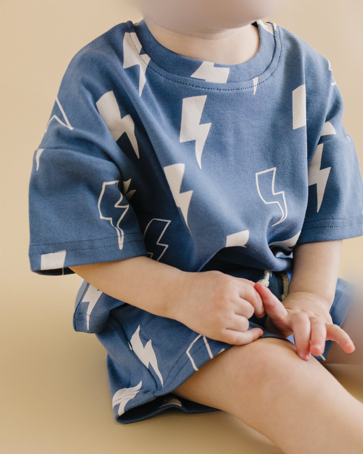 Shorts Set | Blue Bolts - HoneyBug 