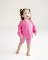 Biker Shorts Set | Pink - HoneyBug 