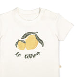 Organic Kids T-Shirts - Le Citron - HoneyBug 