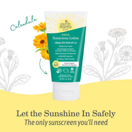 Baby Mineral Sunscreen Lotion - SPF 40 - HoneyBug 