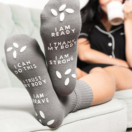 Birthing Affirmation Hospital Socks