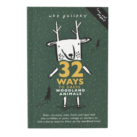 32 Ways to Dress Woodland Animals - Activity Book - HoneyBug 
