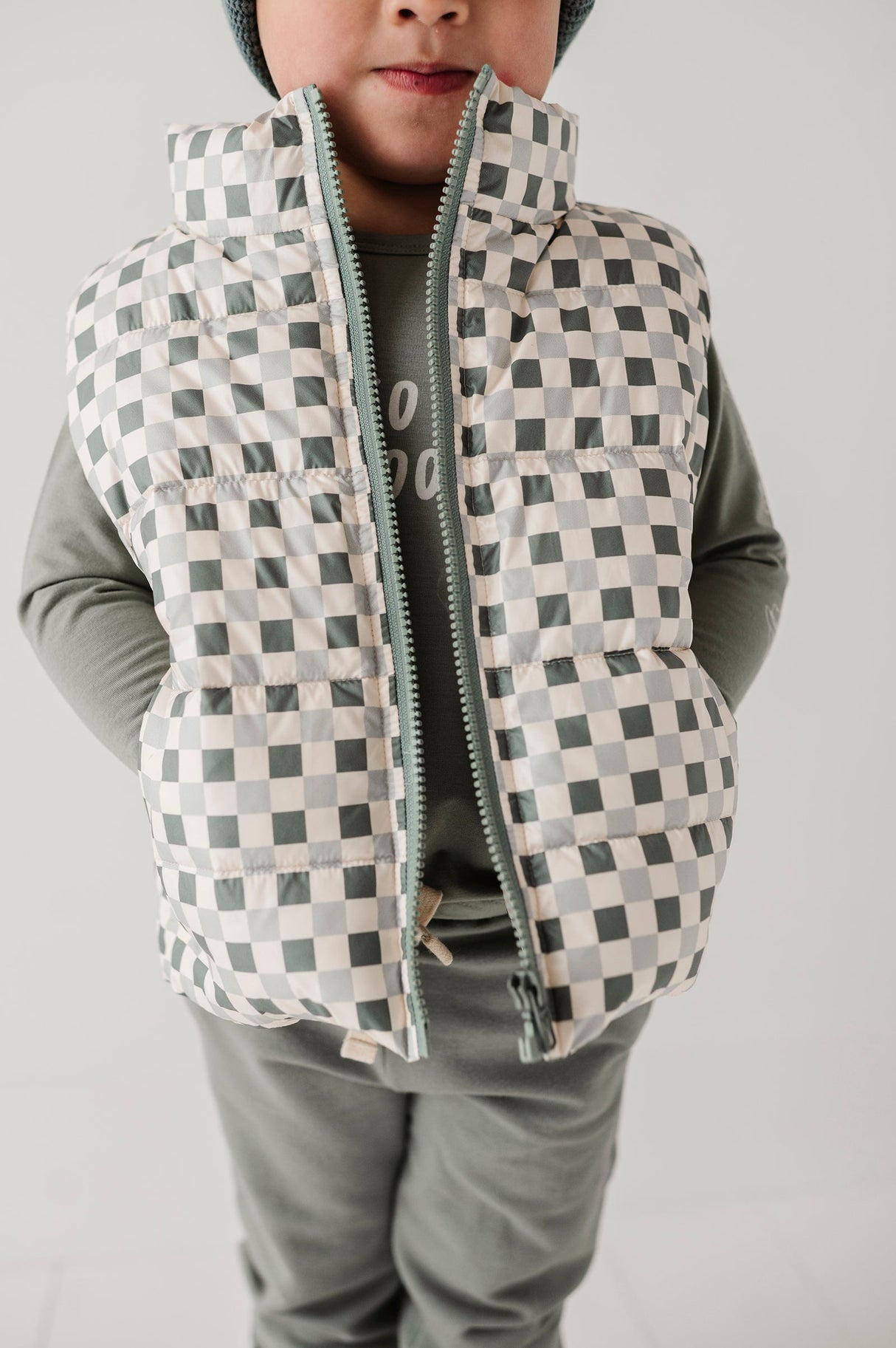 Puffer Vest - HoneyBug 