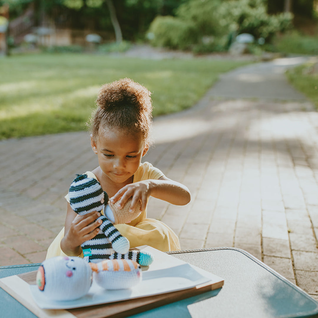 Zebra Rattle - HoneyBug 