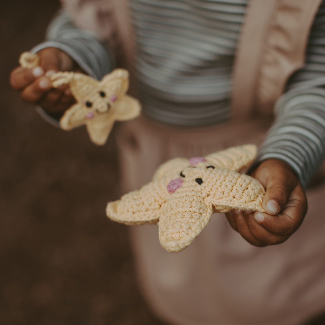 Star Holiday Ornament - HoneyBug 