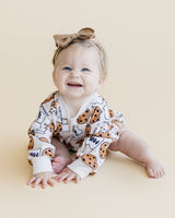 Bubble Romper | Milk & Cookies - HoneyBug 