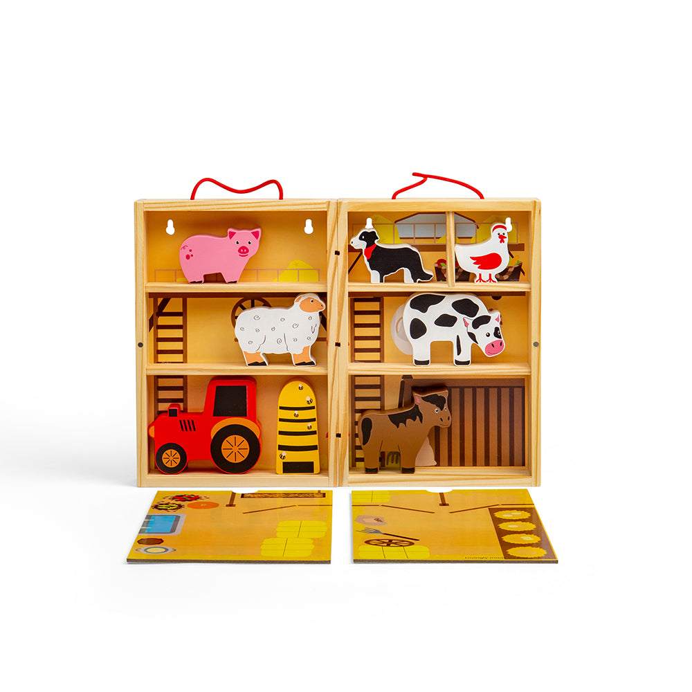 Farm Animal Playbox - HoneyBug 