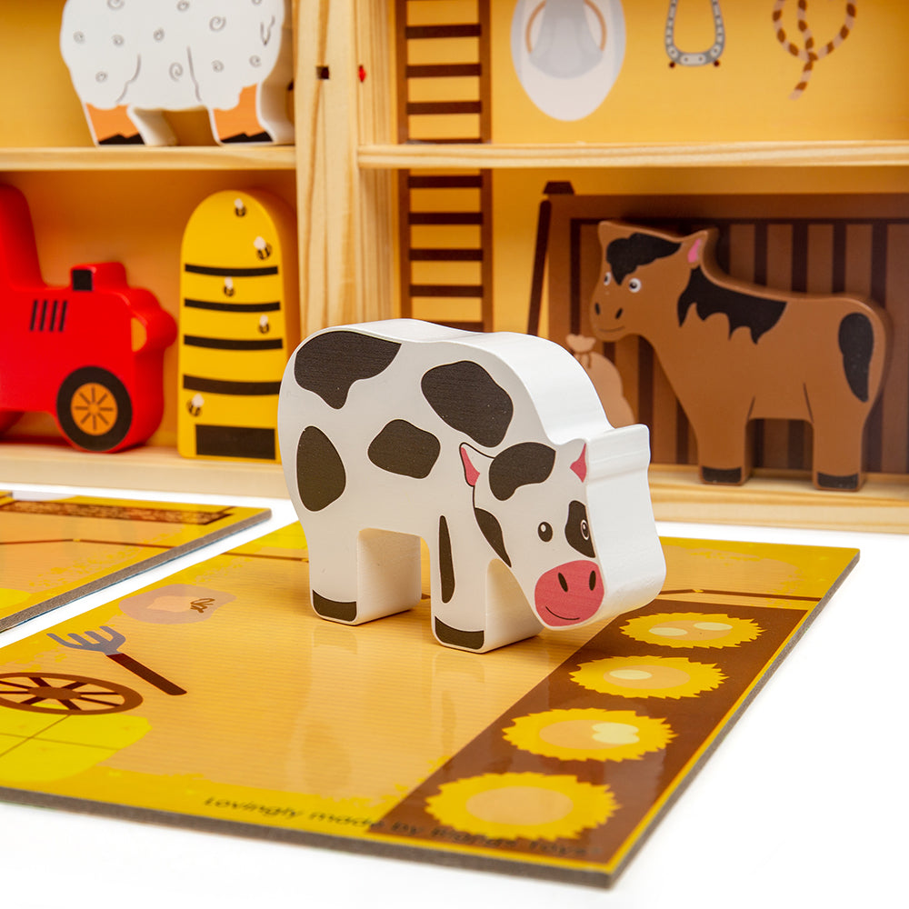 Farm Animal Playbox - HoneyBug 