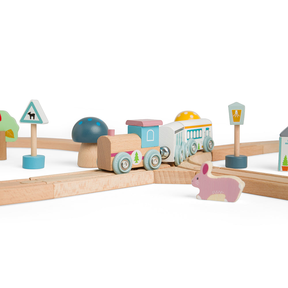 FSC® Certified Train Set (Woodland Animal) - HoneyBug 