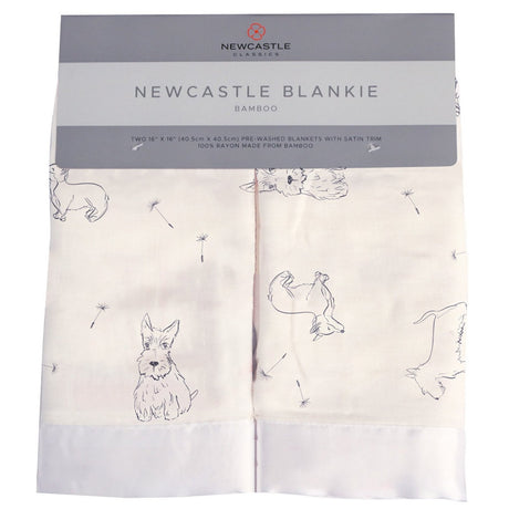 Corgi Bamboo Muslin Security Baby Blankie - HoneyBug 