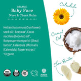 Organic Baby Face Nose and Cheek Balm - HoneyBug 