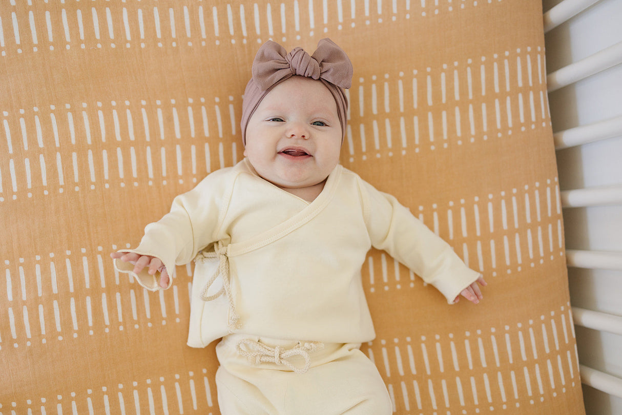 Dusty Rose Bamboo Head Wrap - HoneyBug 