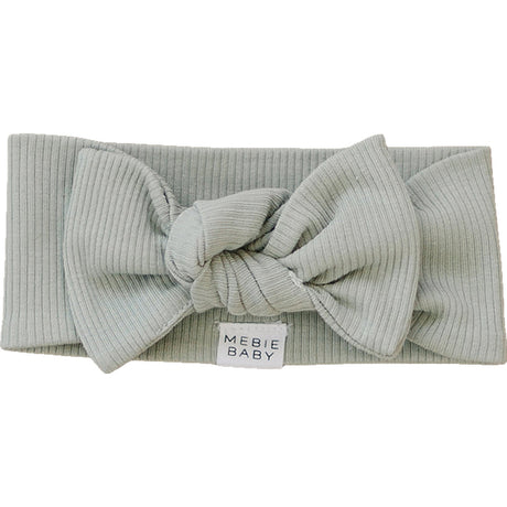 Sage Organic Cotton Ribbed Head Wrap - HoneyBug 