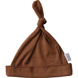 Rust Bamboo Newborn Knot Hat - HoneyBug 