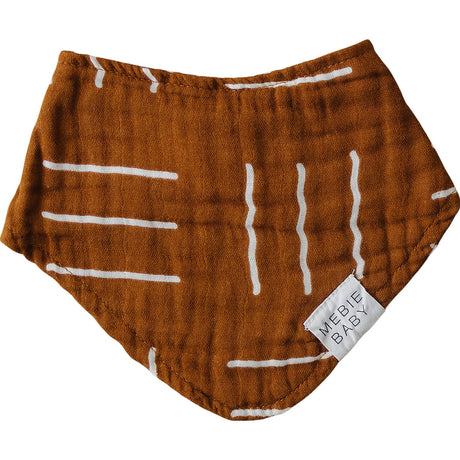 Mustard Mudcloth Muslin Bib - HoneyBug 