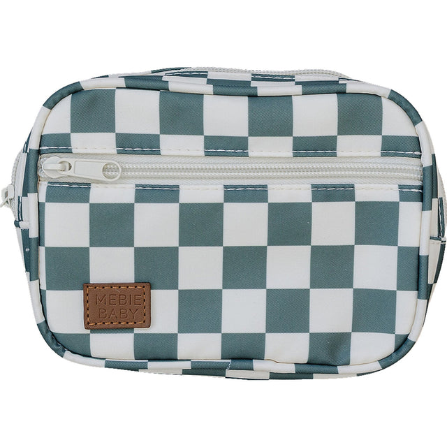 Green Checkered Mini Fanny Pack - HoneyBug 