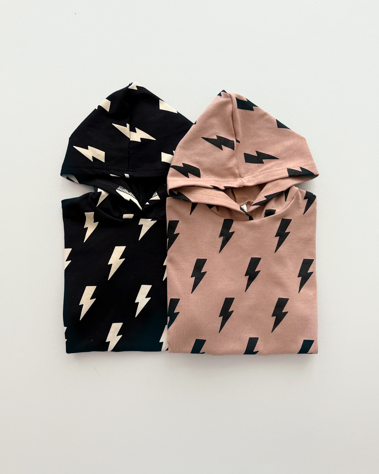 Hooded Bubble Romper  | Mocha Bolts - HoneyBug 