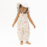 Sunny Coral Reef Fish - Smocked Romper