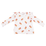 Ruffle Top - Gingerbread - HoneyBug 