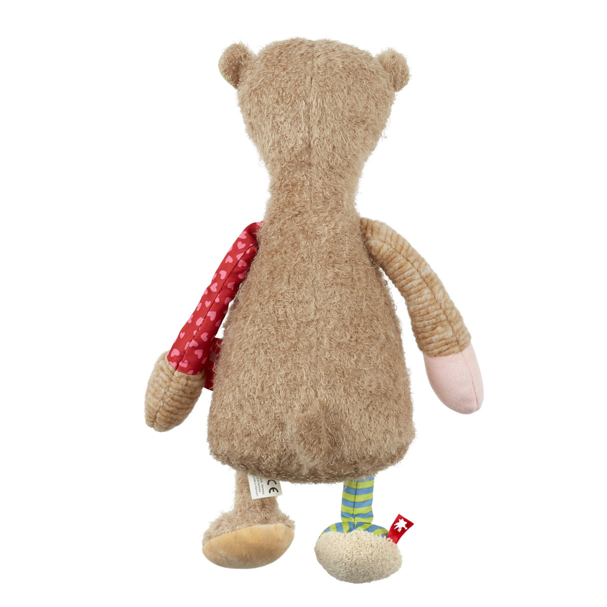 Patchwork Bear Plush Toy - HoneyBug 