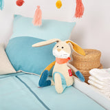 Patchwork Rabbit Plush Toy - HoneyBug 