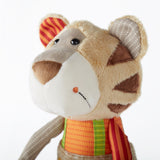 Patchwork Tiger Plush Toy - HoneyBug 
