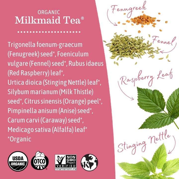 Organic Milkmaid Tea - HoneyBug 