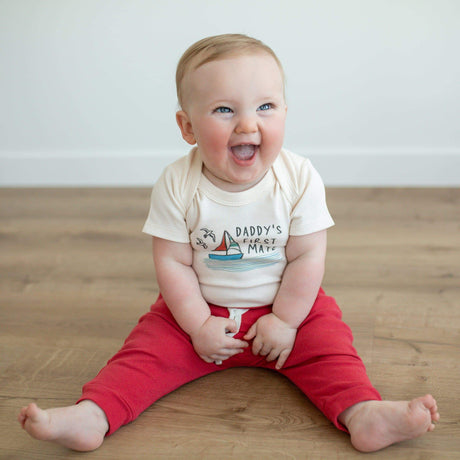 graphic bodysuit | daddy's first mate - HoneyBug 