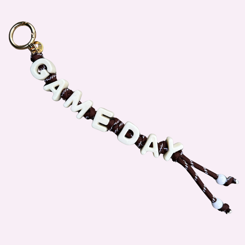 GAME DAY ♡ bag charm