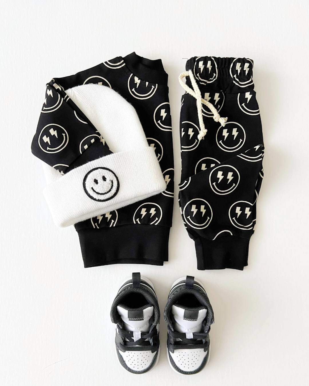 Jogger Set | Electric Smiley - HoneyBug 