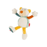 Patchwork Polar Bear Plush Toy - HoneyBug 