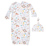 Pasta Lovers - Lap Shoulder Gown & Knotted Hat