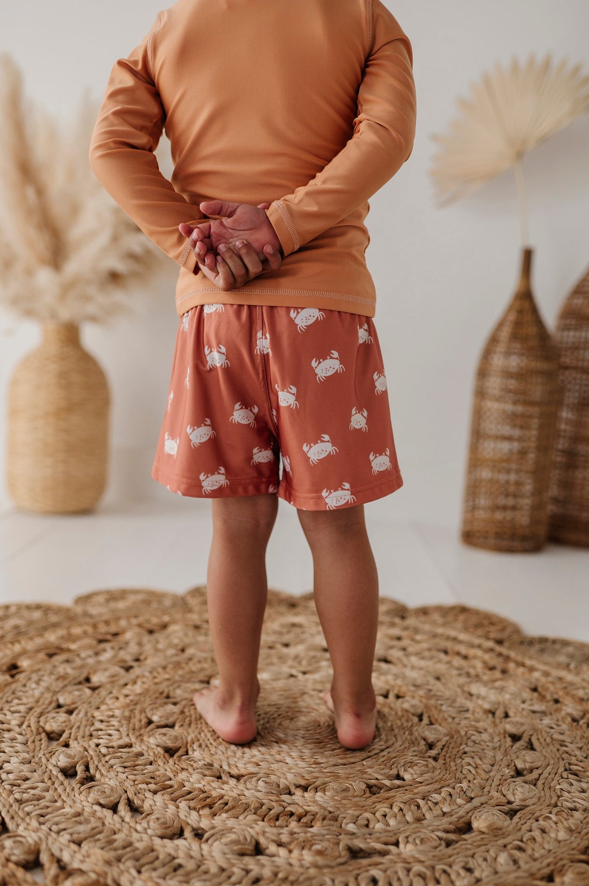 Boy's Swim Shorts - HoneyBug 