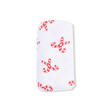 Swaddle Blanket - Candy Canes - HoneyBug 