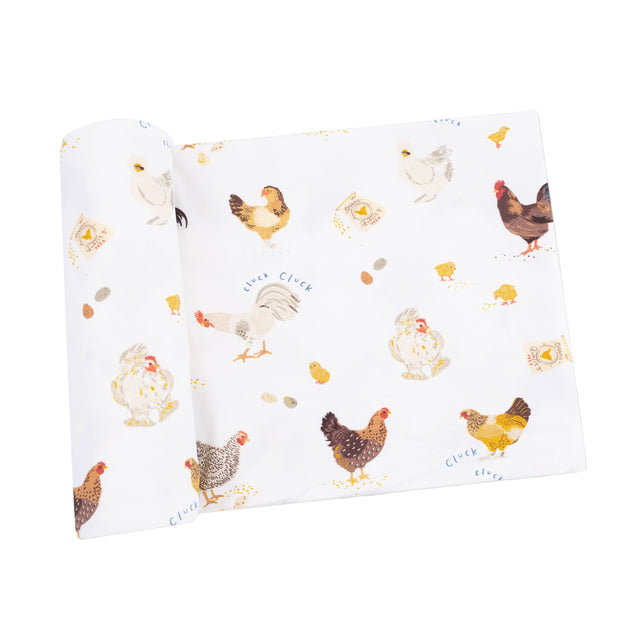 Collector Chickens - Unisex - Swaddle Blanket - HoneyBug 