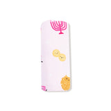 Swaddle Blanket - Hanukkah - Pink - HoneyBug 