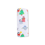 Swaddle Blanket - Holiday Penguins - HoneyBug 