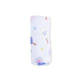 Floral Pickleball - Swaddle Blanket
