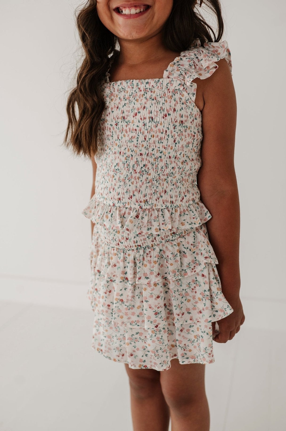 Tiered Mini Skirt