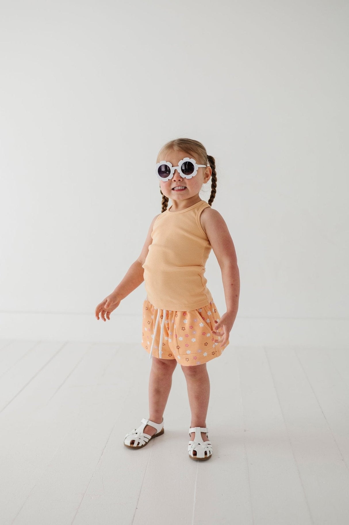 Girl's Ribbed Tank