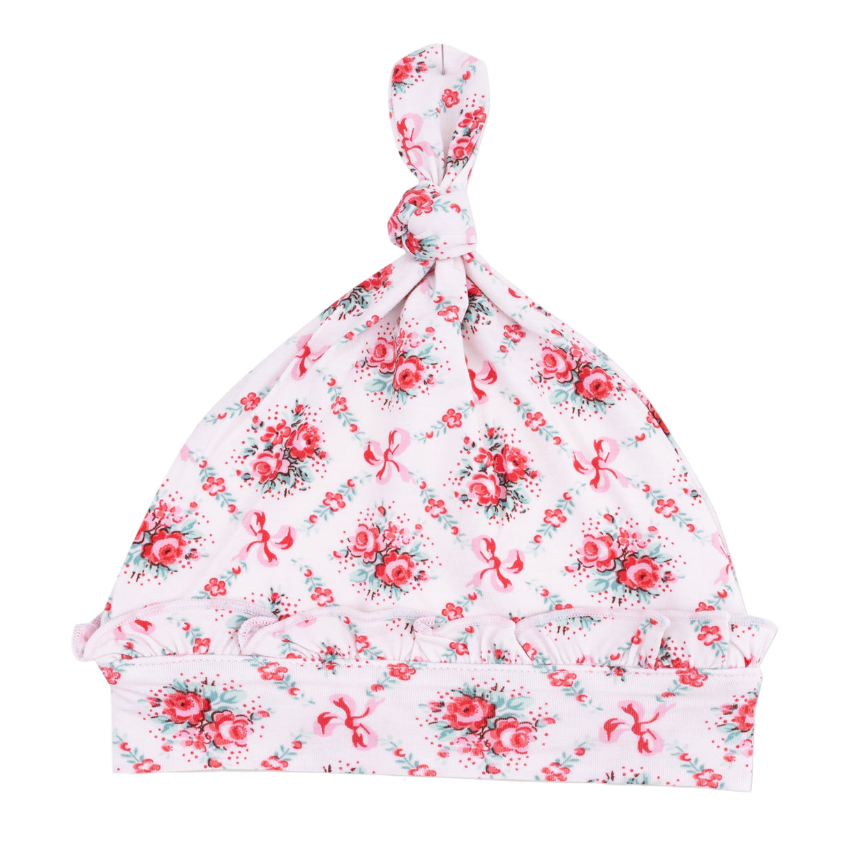 Ruffle Knotted Hat - HoneyBug 