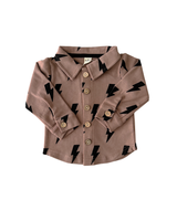 Shacket | Mocha Bolts - HoneyBug 