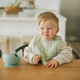 Cotton Muslin Classic Bib 3 Pack - Adobe Checker - HoneyBug 