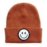 Smiley Beanie | Rust - HoneyBug 