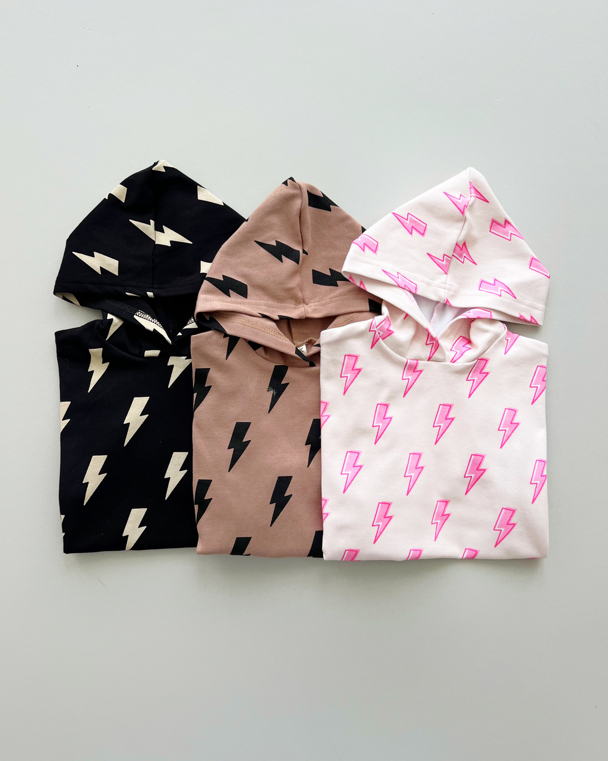 Hooded Bubble Romper  | Mocha Bolts - HoneyBug 