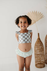 Girl's Two-Piece Swimsuit - HoneyBug 